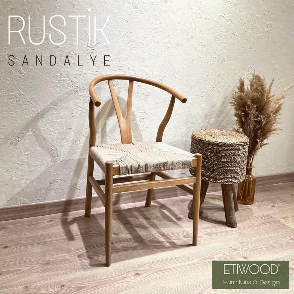 Etiwood Rustik SandalyeEtiwood Rustik SandalyeAhşap SandalyelerEtiwood Rustik Sandalye