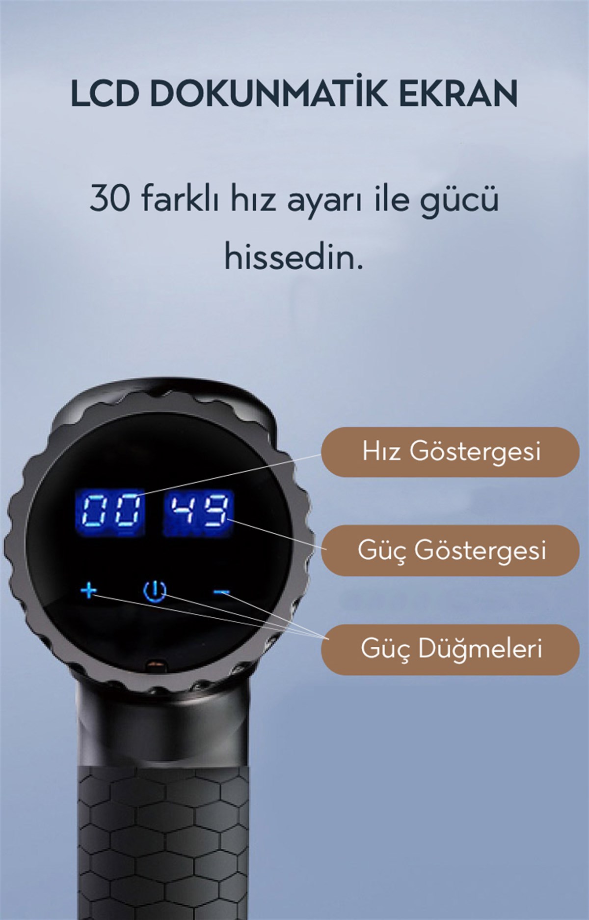 Cellini Masaj Tabancası Hypervolt