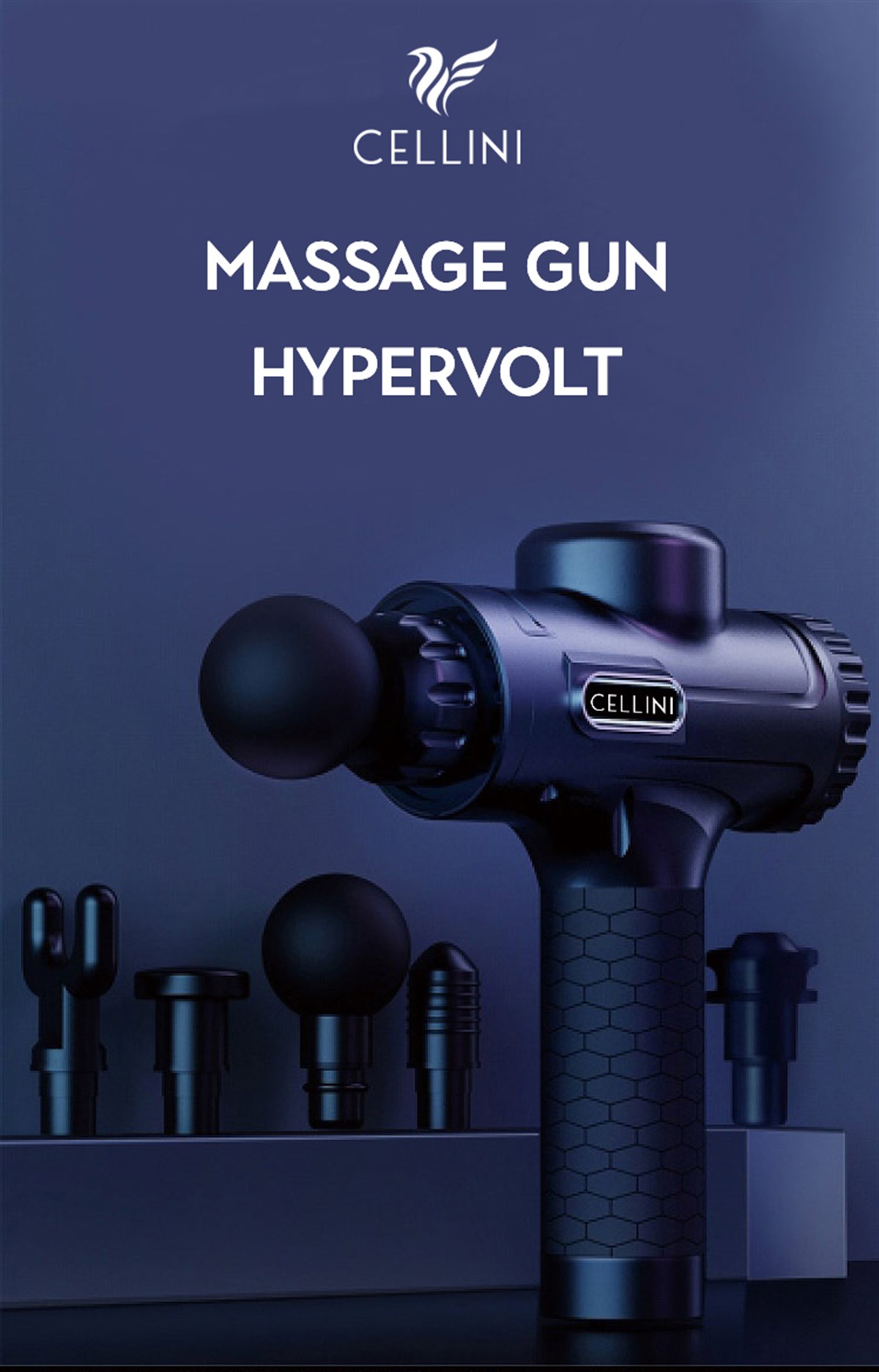Cellini Masaj Tabancası Hypervolt