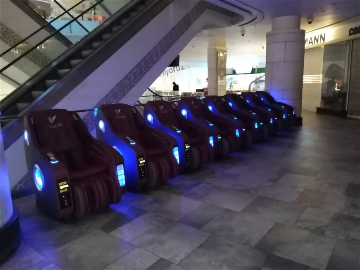 Cellini X7 Jetonlu Ticari Masaj Koltuğu