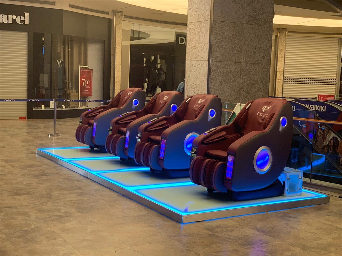 Cellini X7 Jetonlu Ticari Masaj Koltuğu