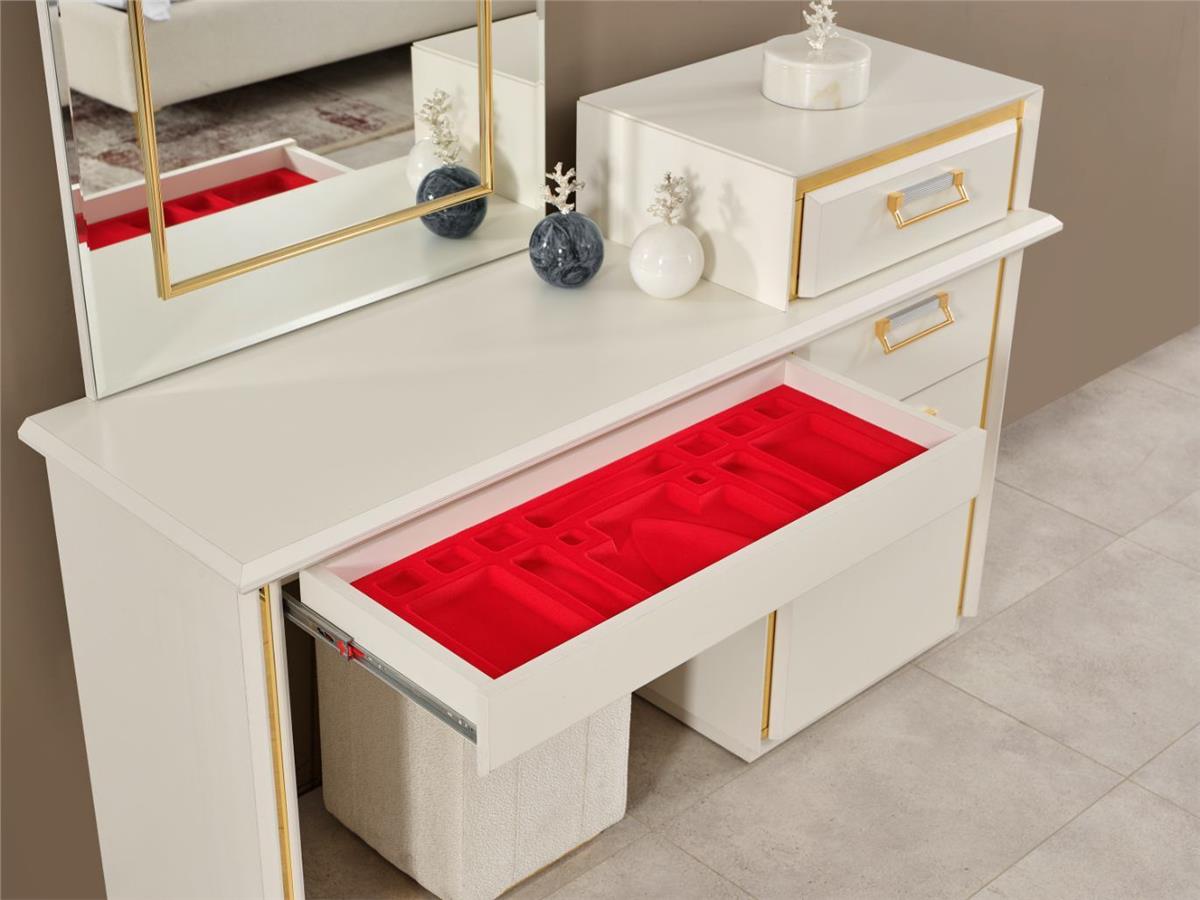 Alyans Sürgülü Yatak Odası Gold_luleburgaz_Ende Mobilya