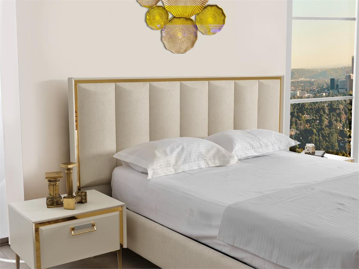 Alyans Yatak Odası Gold_luleburgaz_Ende Mobilya