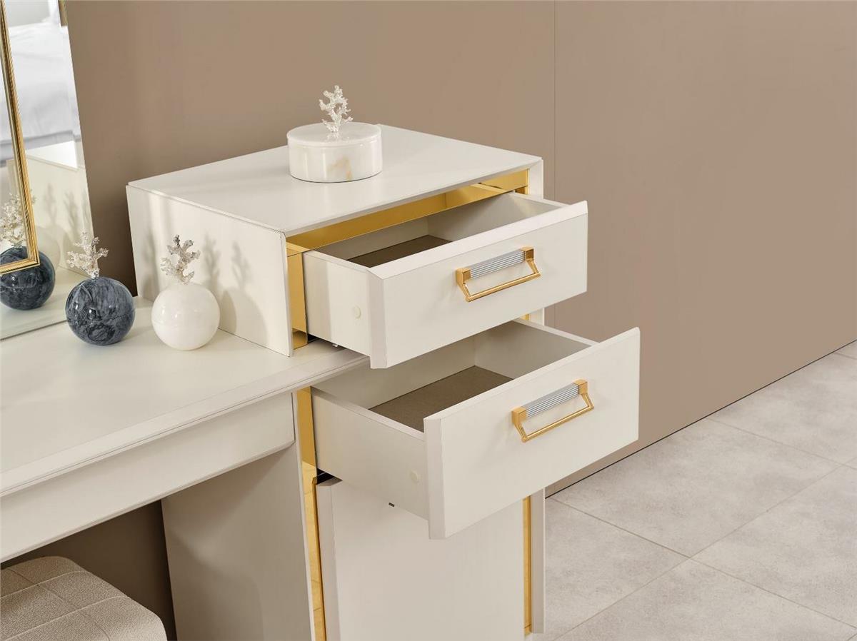Alyans Yatak Odası Gold_luleburgaz_Ende Mobilya