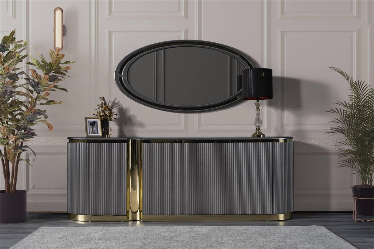 Gucci Seramik Bronz Yemek Odası_luleburgaz_Ende Mobilya