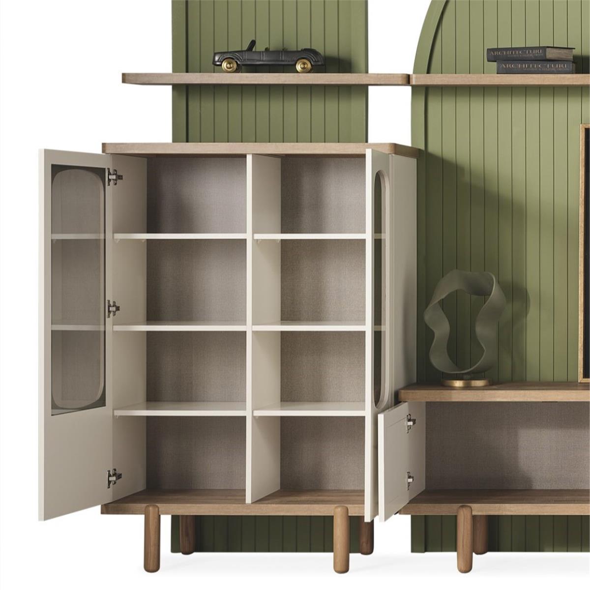 Rigel Vitrin Camlı_luleburgaz_Ende Mobilya