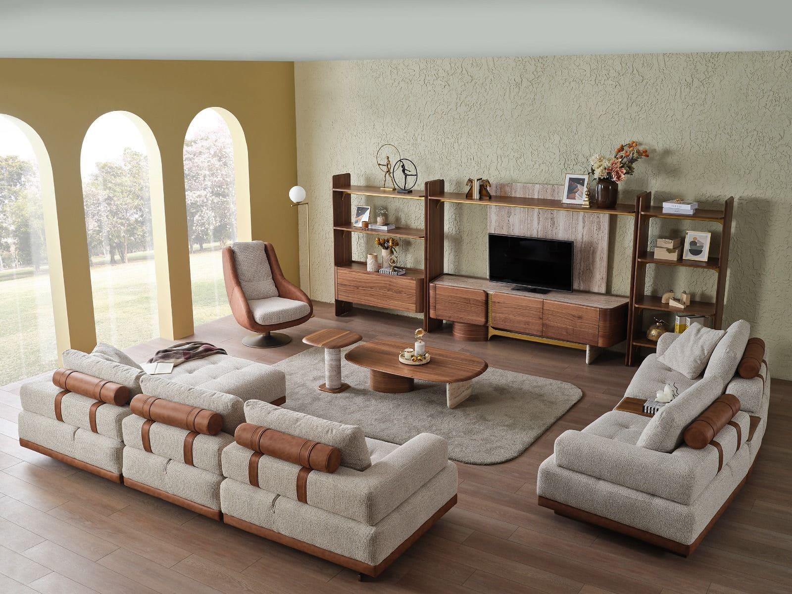 Alba Living Room Sofa Set