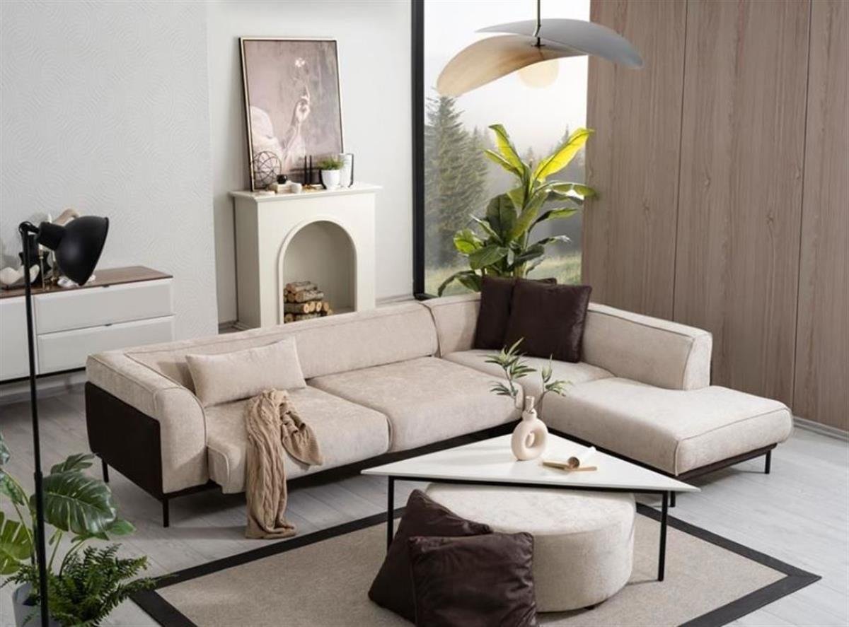 Beyaz Sectional Set