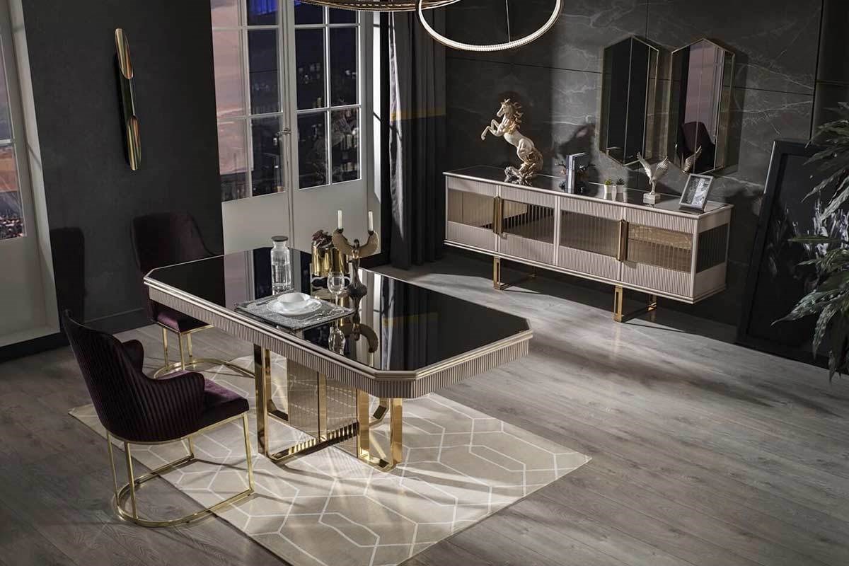 Gucci Yemek Odası Takımı