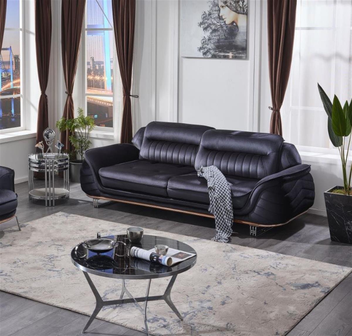London Three-seat sofas