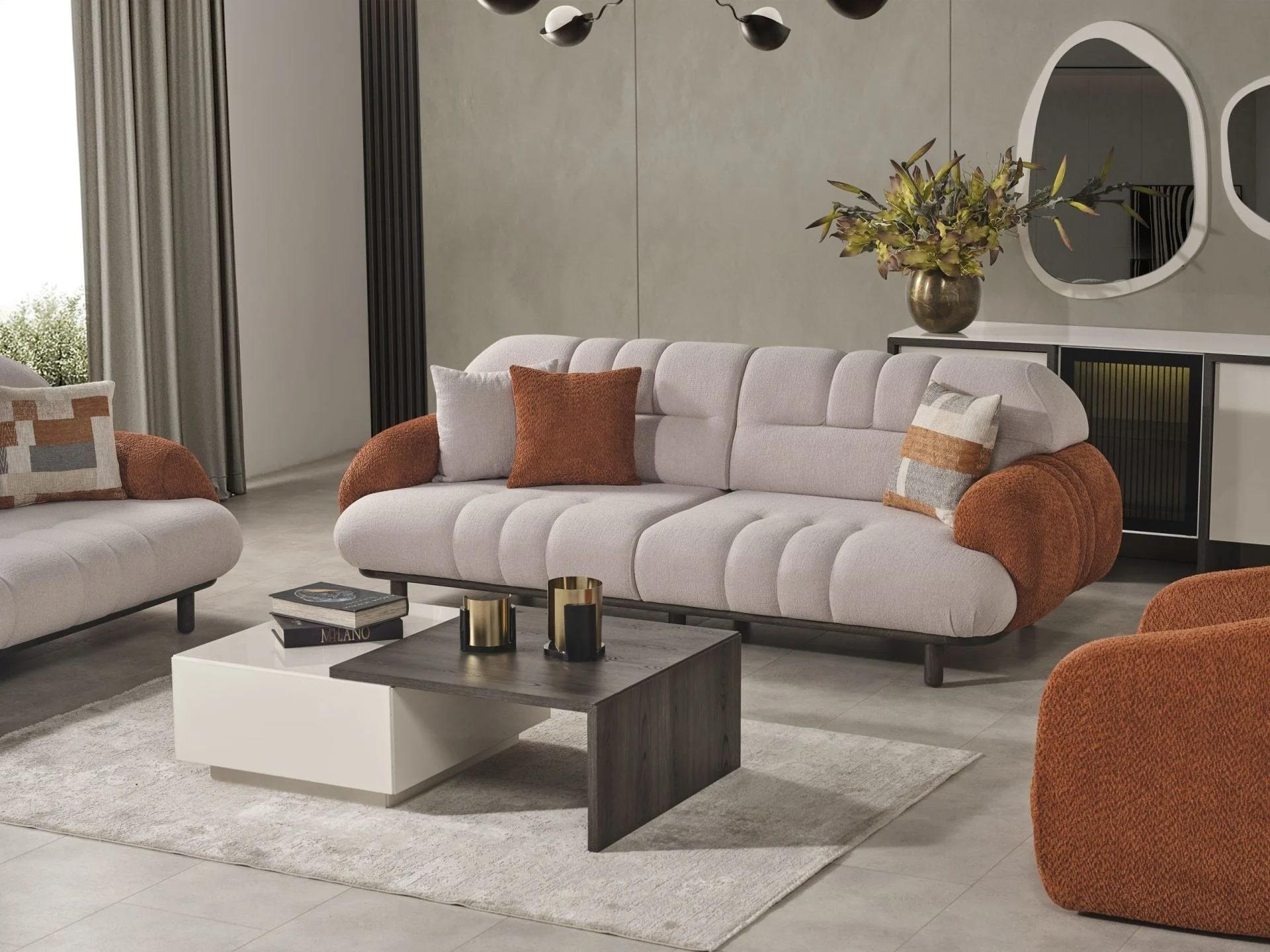Modern Lizbon Sofa Set