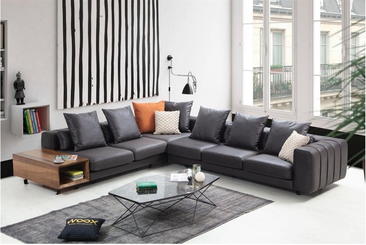 Soft Modern Sectional Set