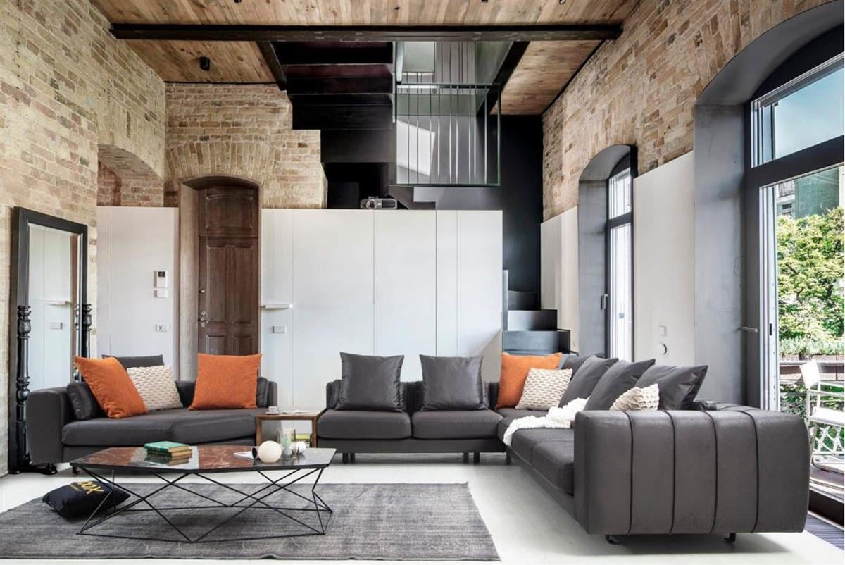 Soft Modern Sectional Set