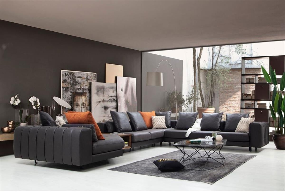 Soft Modern Sectional Set