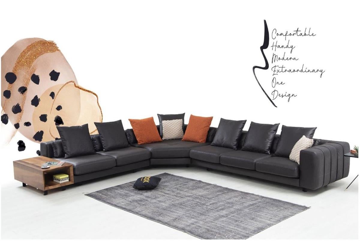 Soft Modern Sectional Set