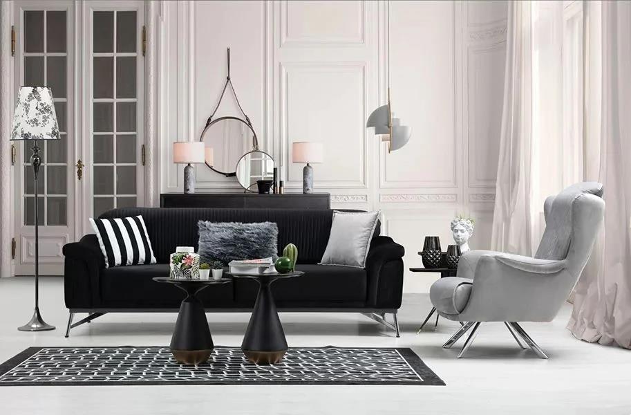 Titanium Sofa Set