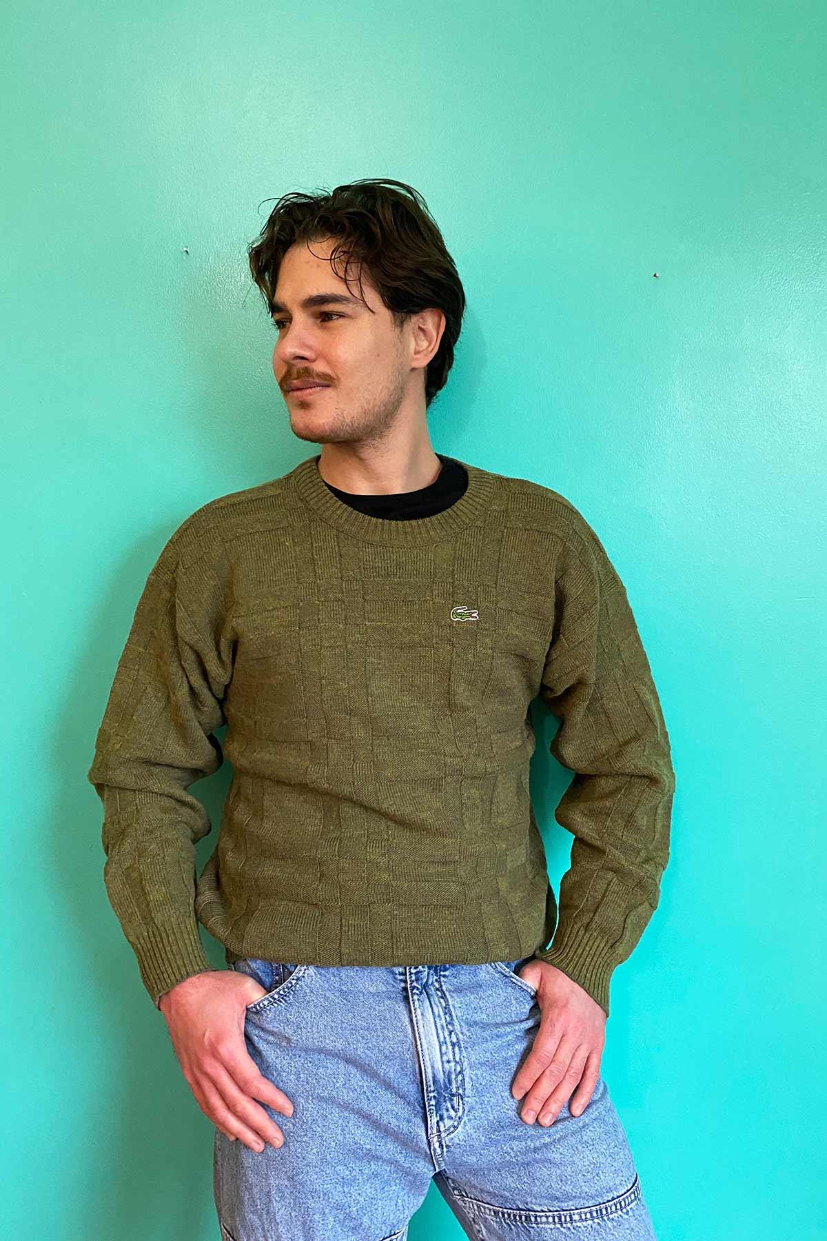 Lacoste Vintage Yün Kazak