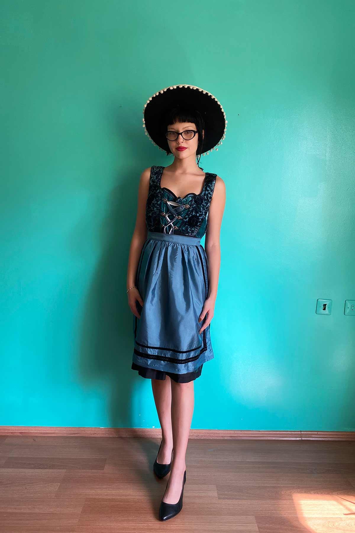 Vintage Bavyera Elbise