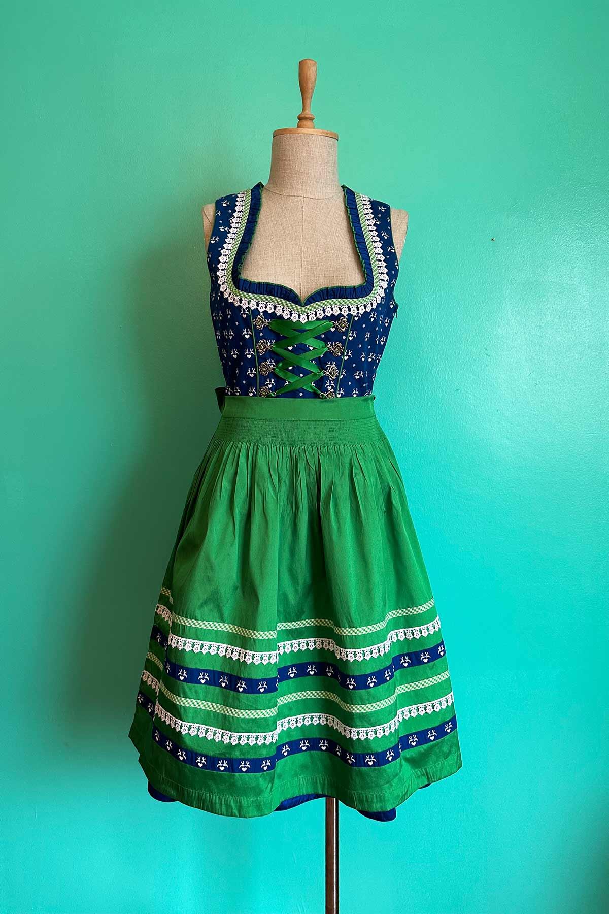Vintage Bavyera Elbise