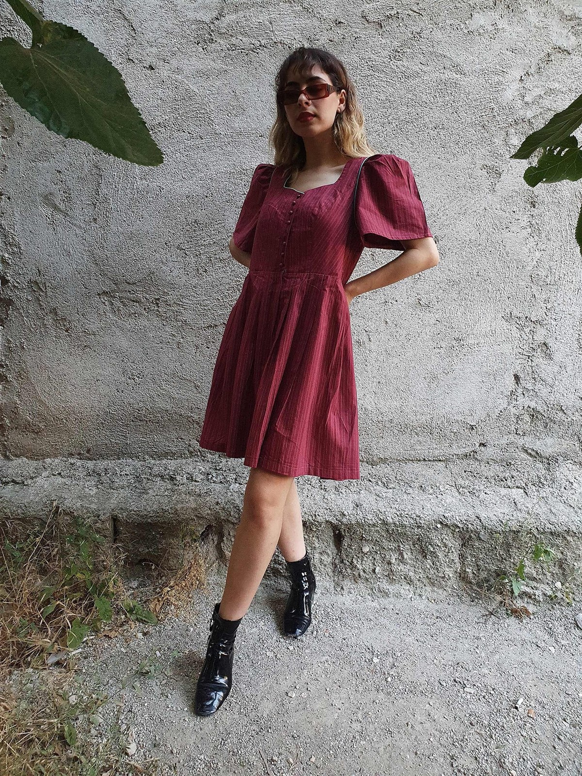 Vintage Bavyera Elbise
