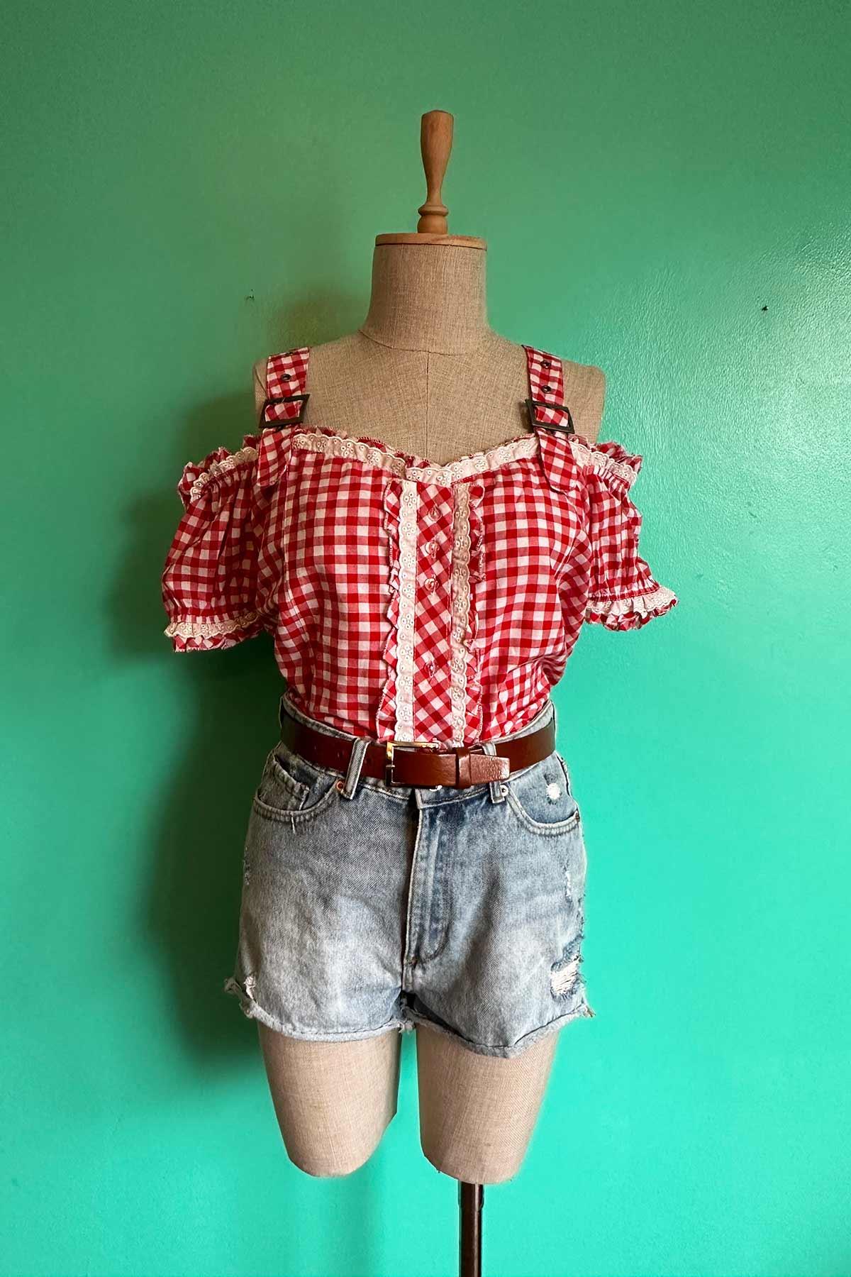 Vintage Bavyera Pötikare Bluz