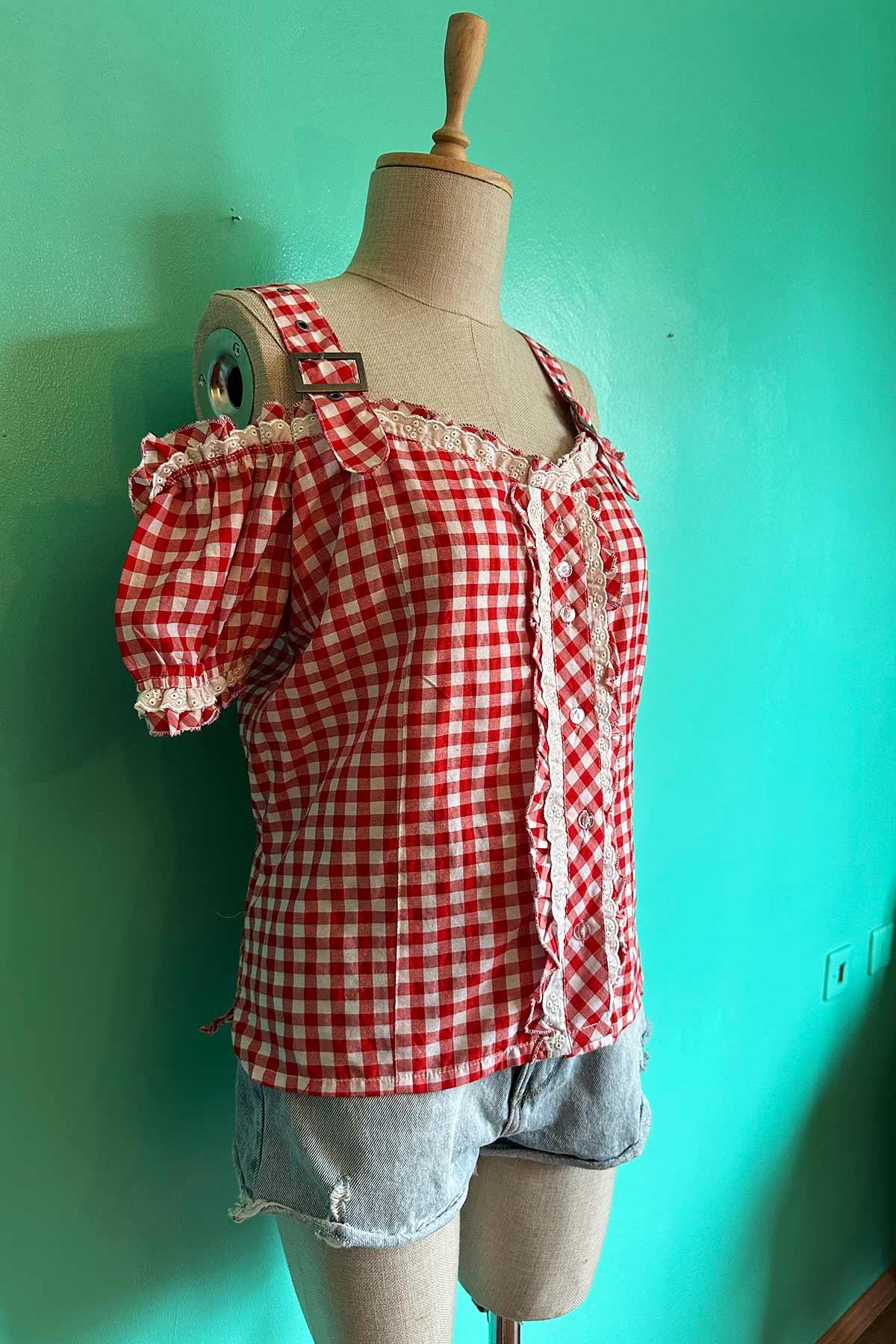 Vintage Bavyera Pötikare Bluz