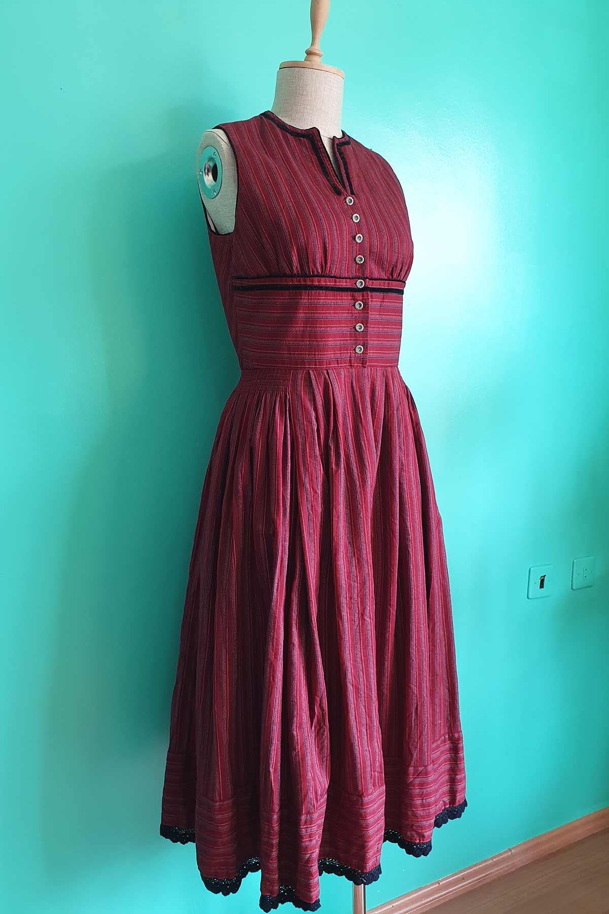 Vintage Elbise
