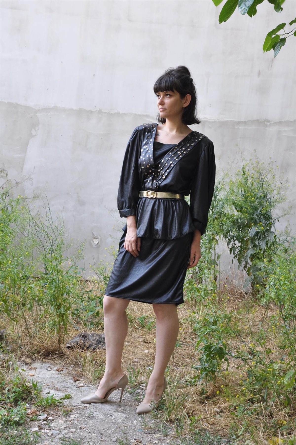 vintage elbise