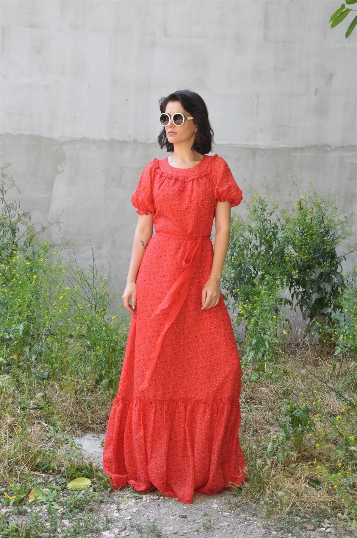 vintage elbise