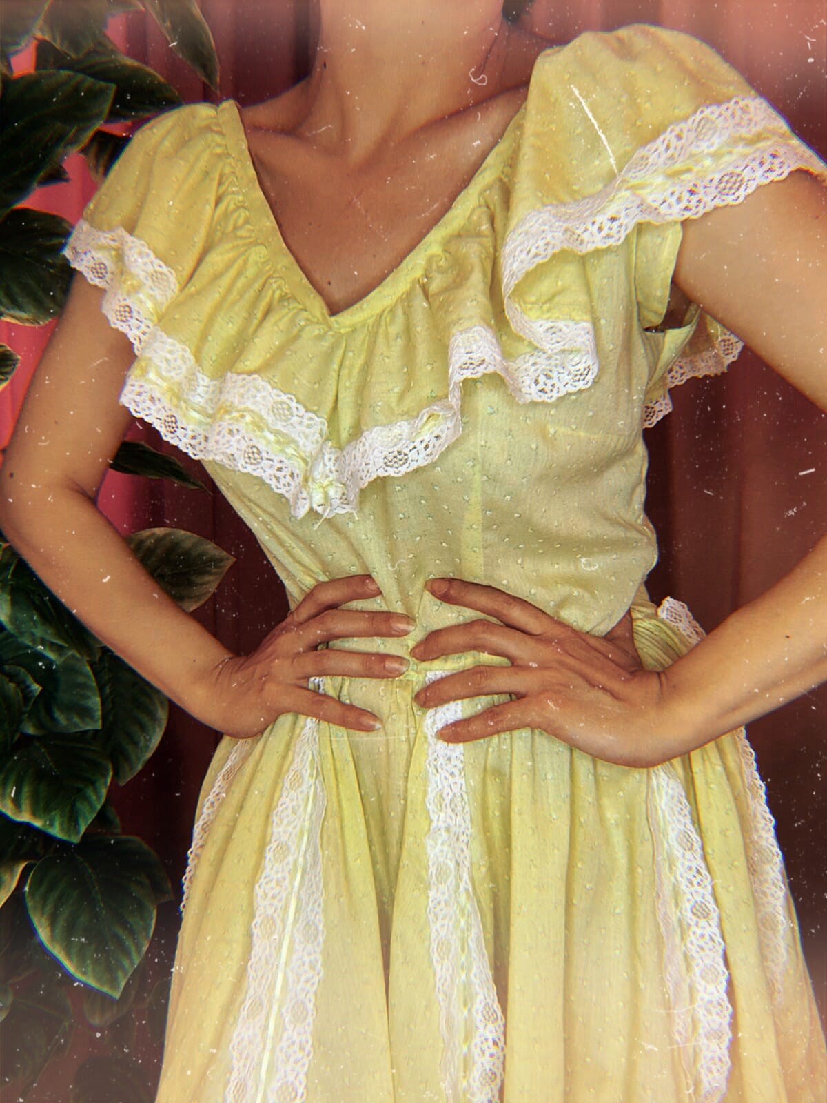 Vintage Elbise