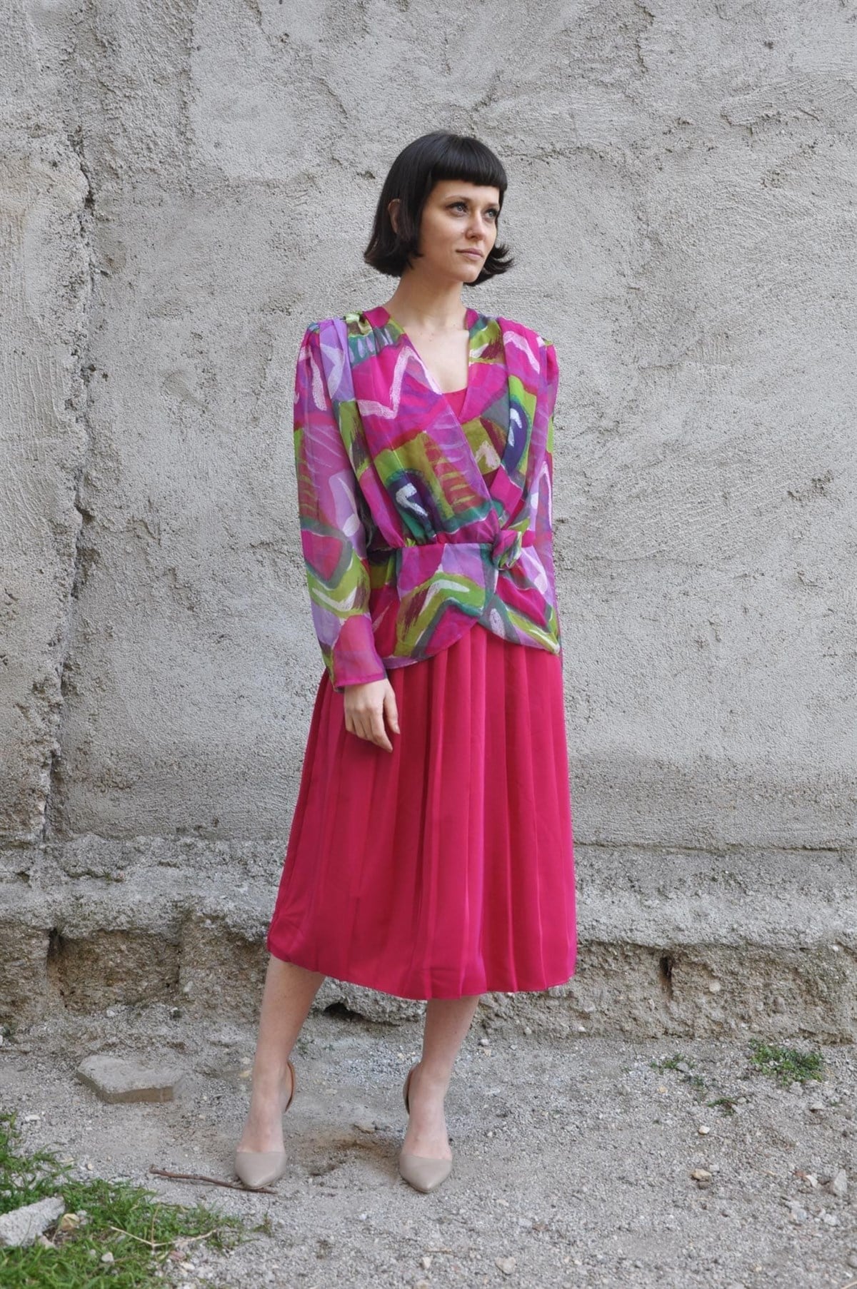 vintage elbise