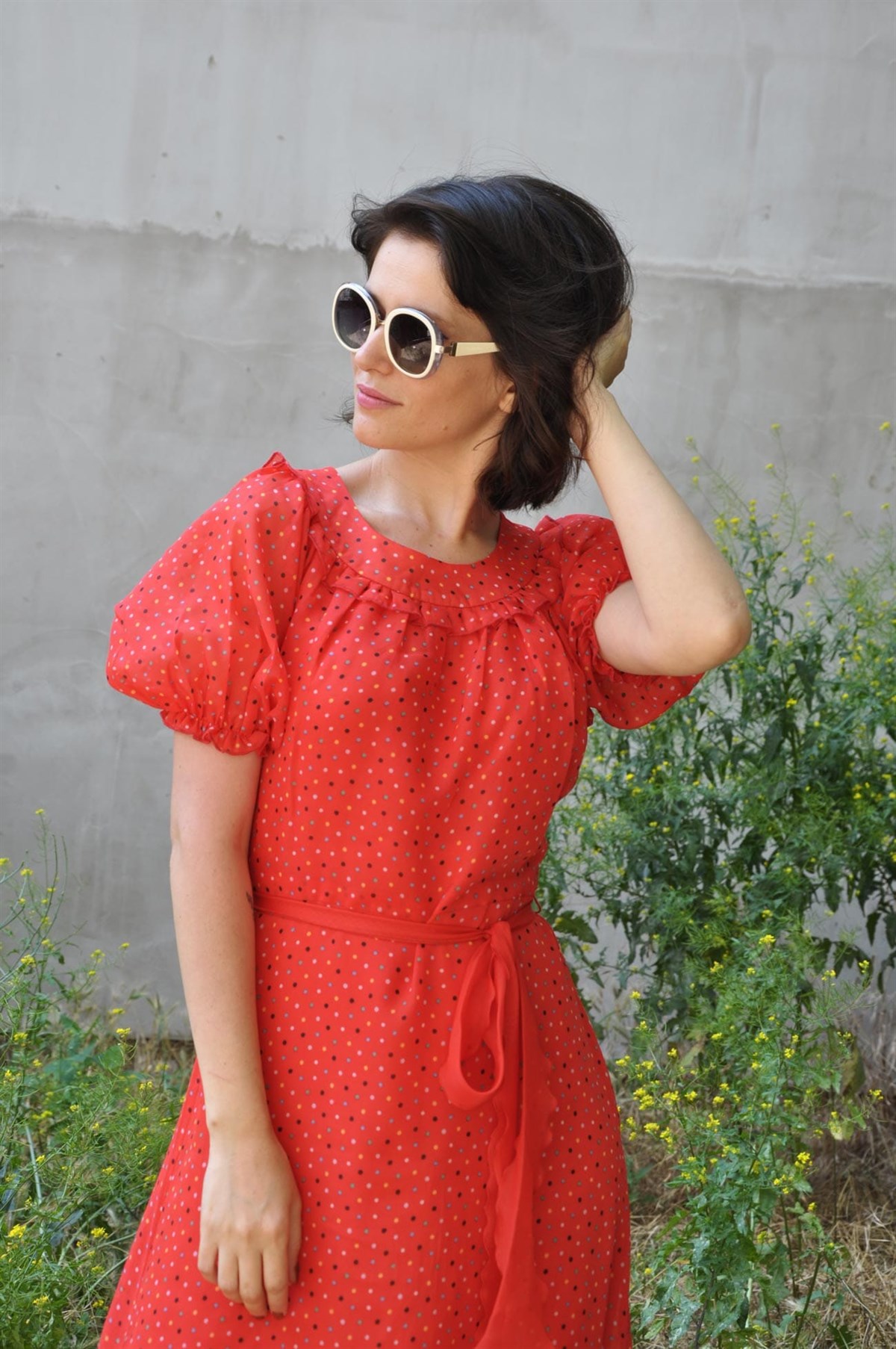 vintage elbise