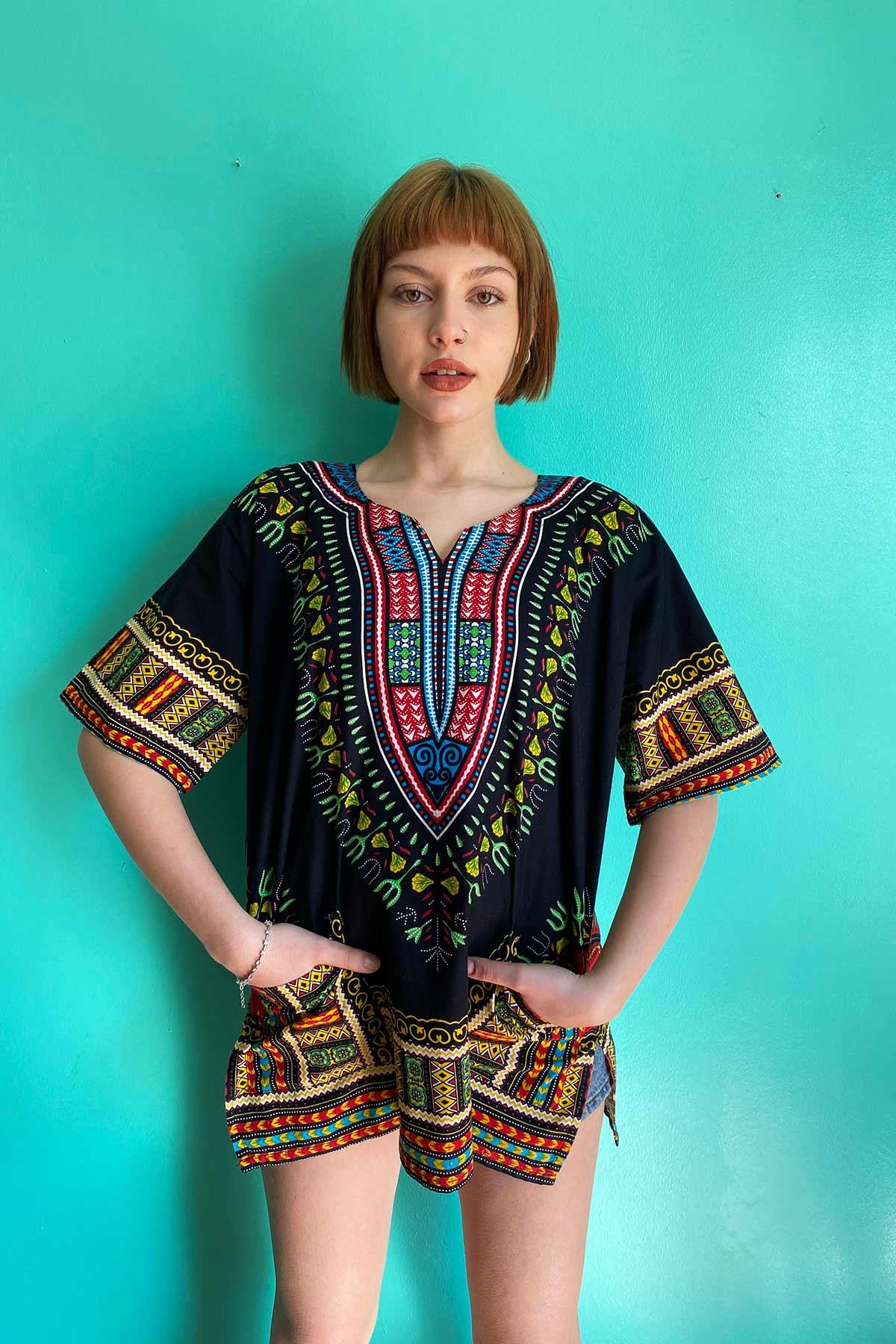 Vintage Etnik Bluz
