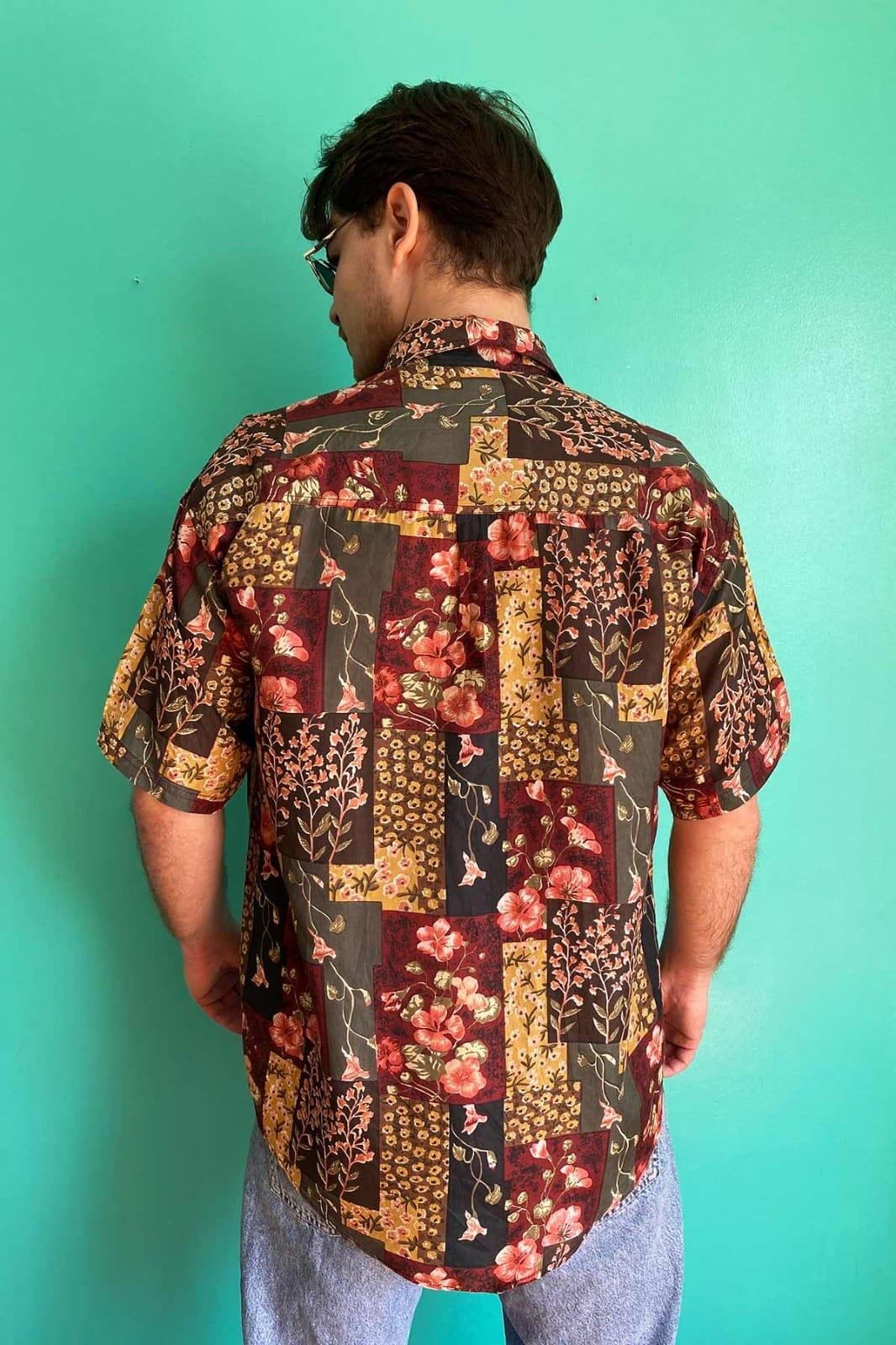 Vintage İpek Gömlek