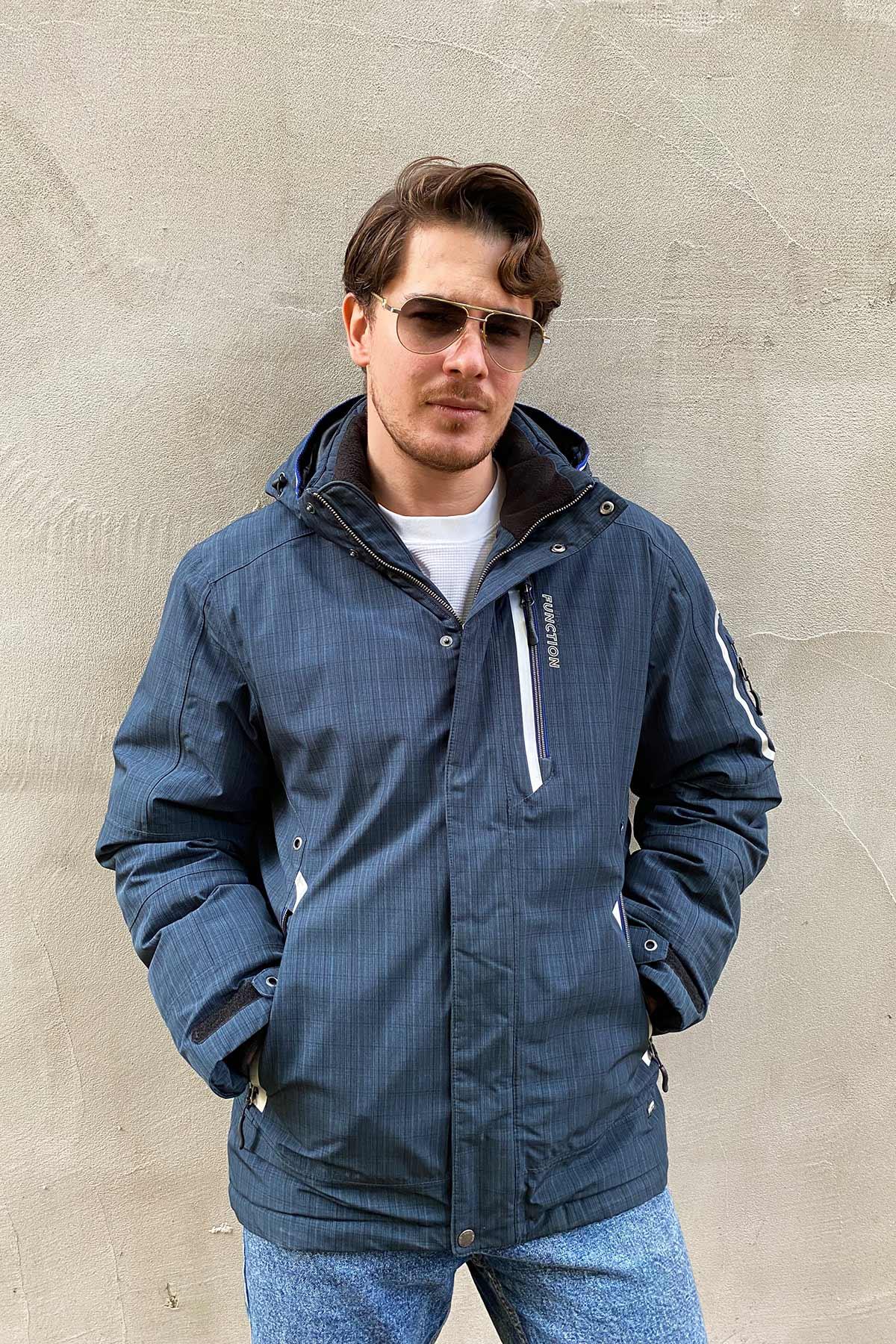 Vintage Kapşonlu Outdoor Mont