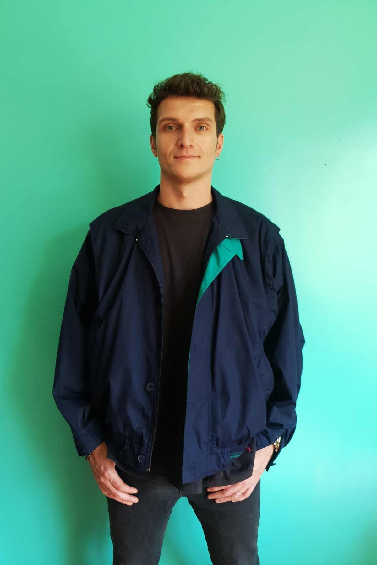 Vintage Mevsimlik Bomber Mont