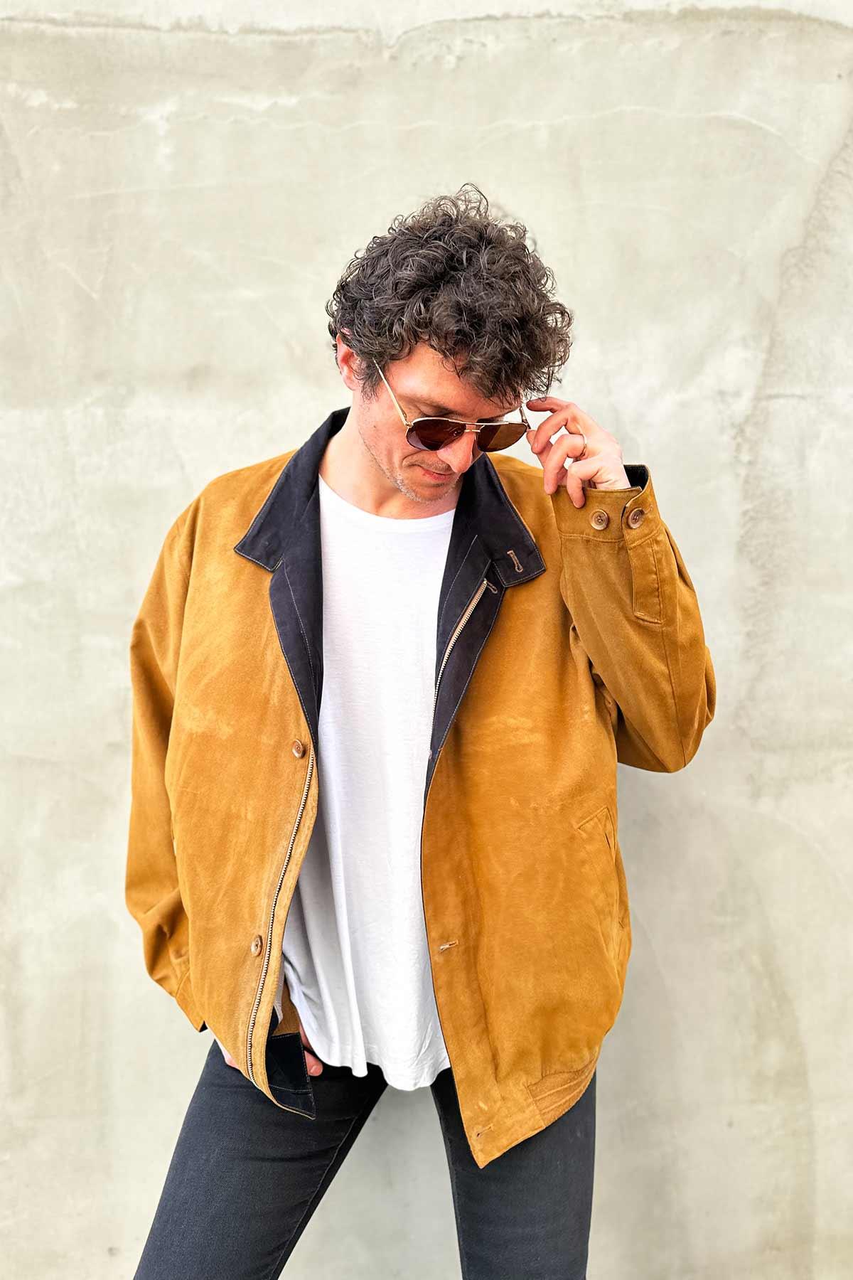 Vintage Mevsimlik Bomber Mont