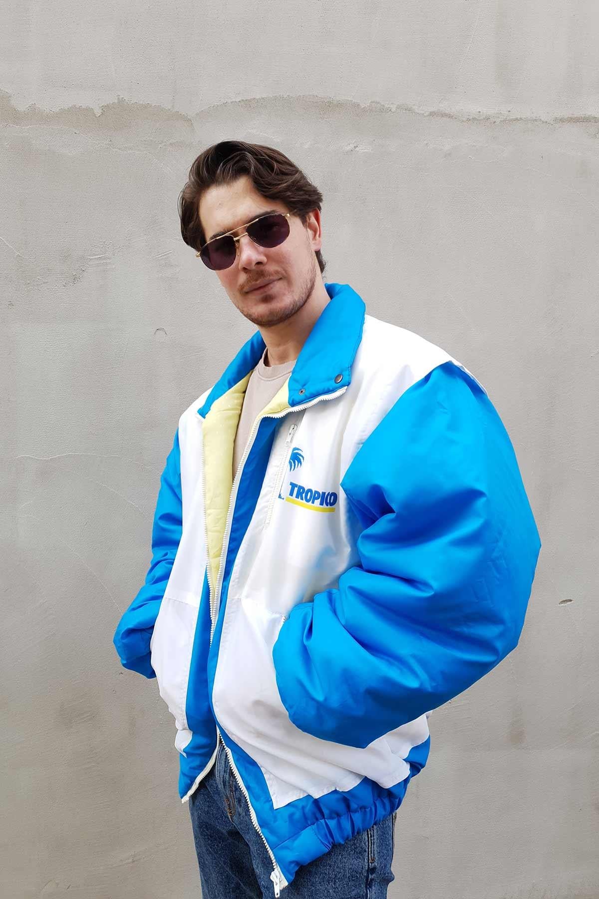 Vintage Oversize Bomber Mont