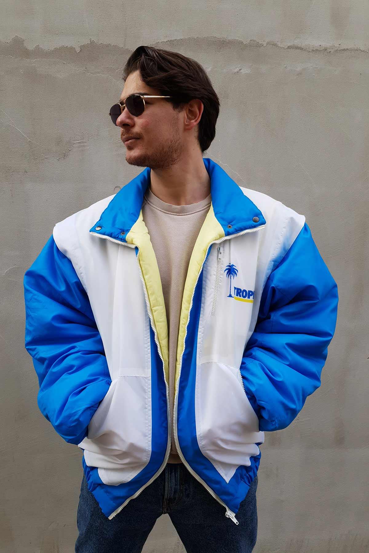 Vintage Oversize Bomber Mont