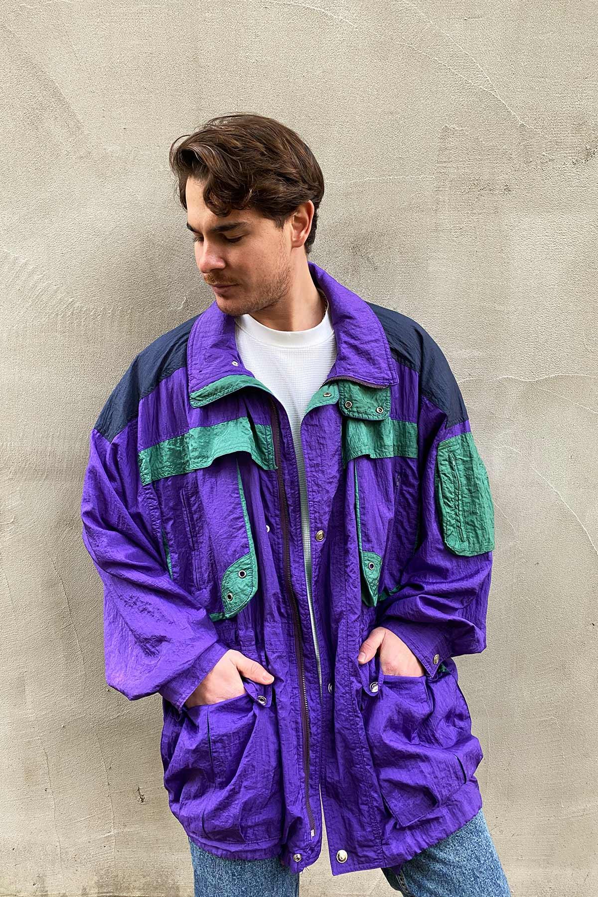 Vintage Oversize Mevsimlik Mont