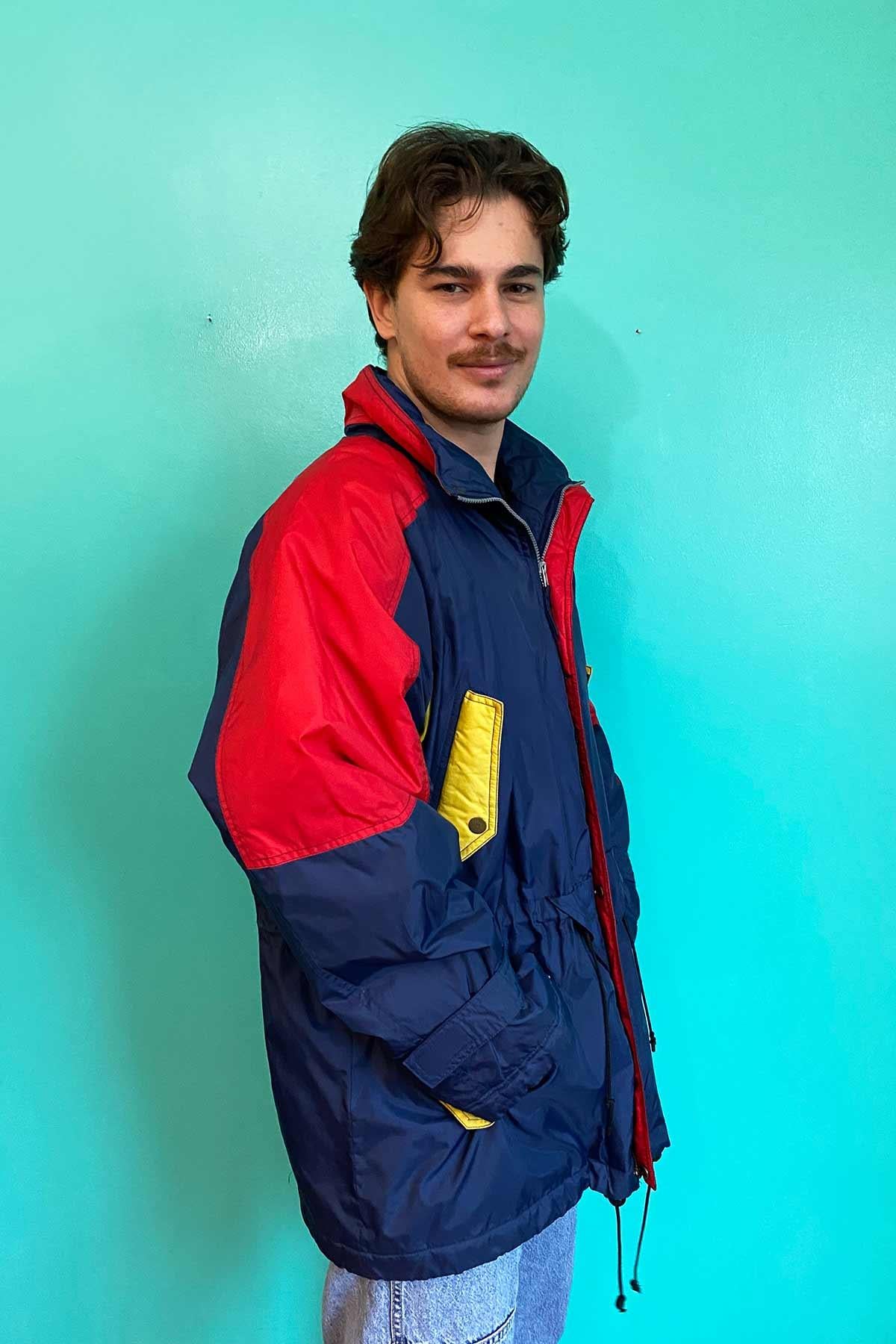 Vintage Renkli Mont