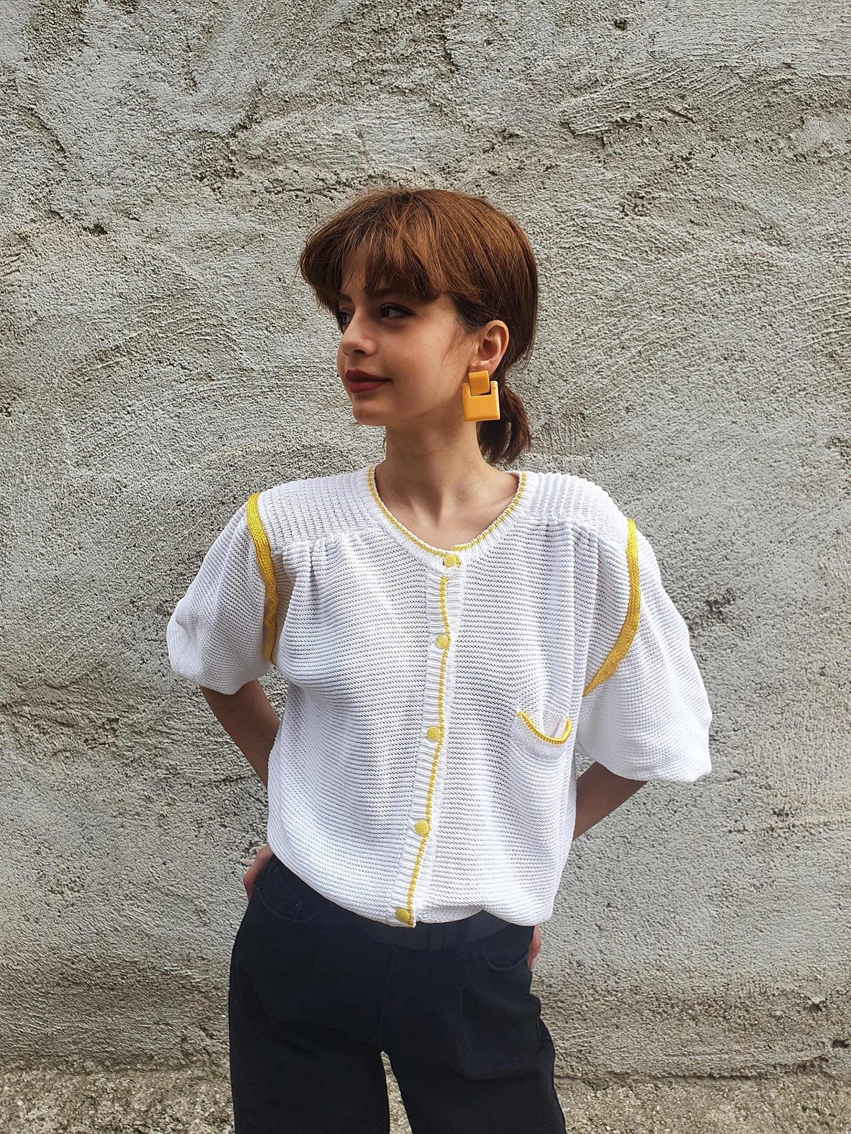 Vintage Triko Gömlek