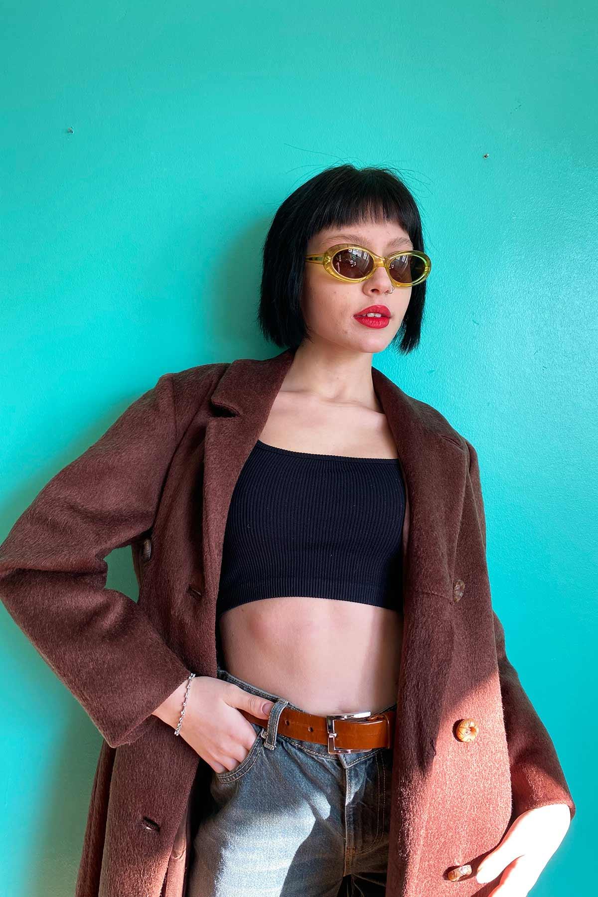 Vintage Yün Kaban
