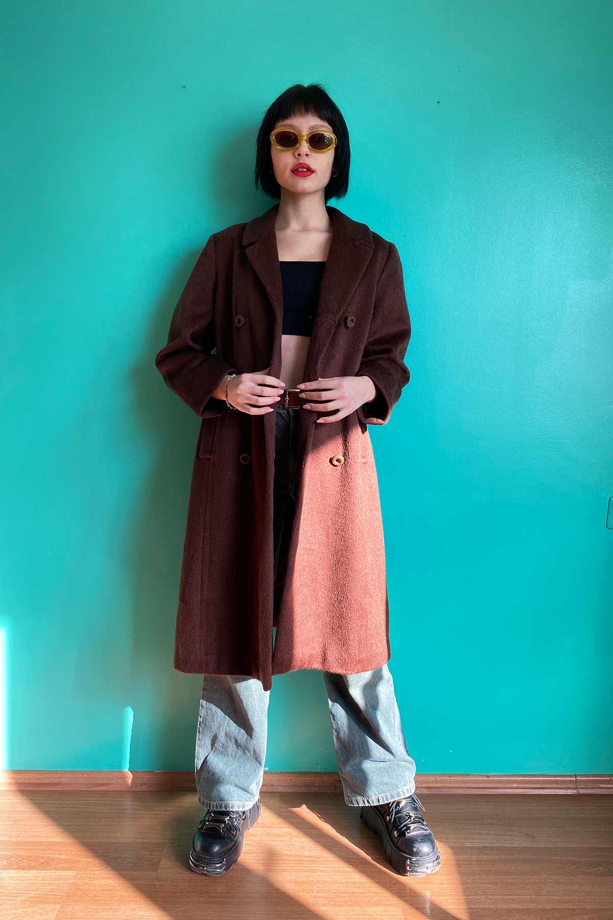 Vintage Yün Kaban