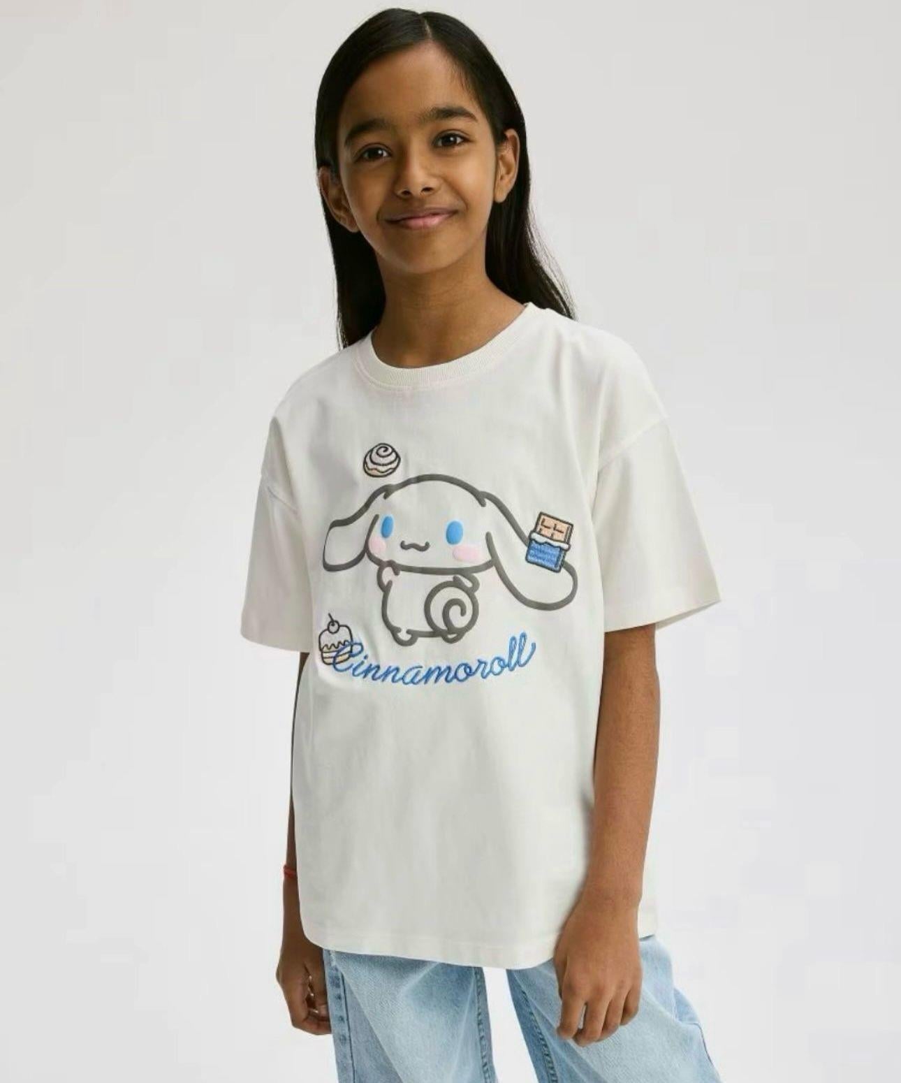 Cinnamoroll Beyaz Tshirt ÇOCUKCABUTİK