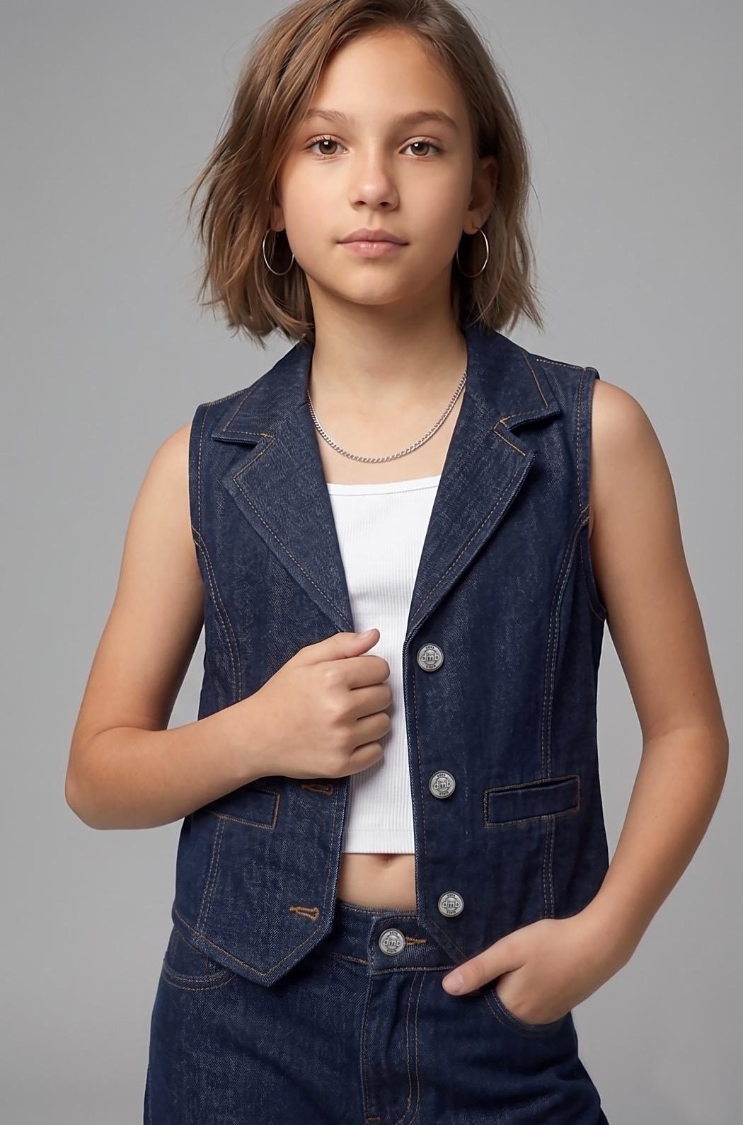 Denim Yelekli TakımÇOCUKCABUTİK