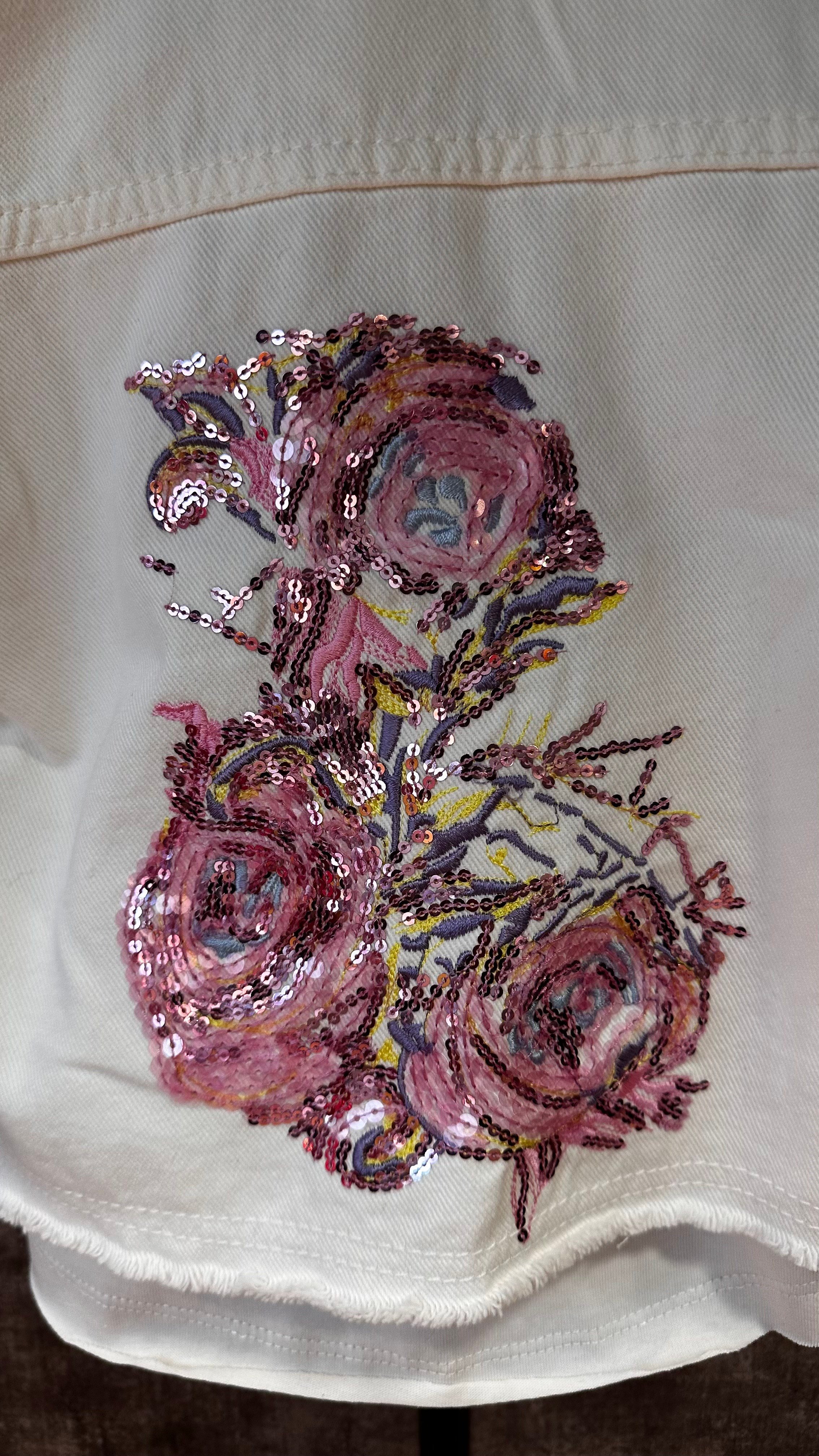 Flora Işıltı Ceket TshirtÇOCUKCABUTİK