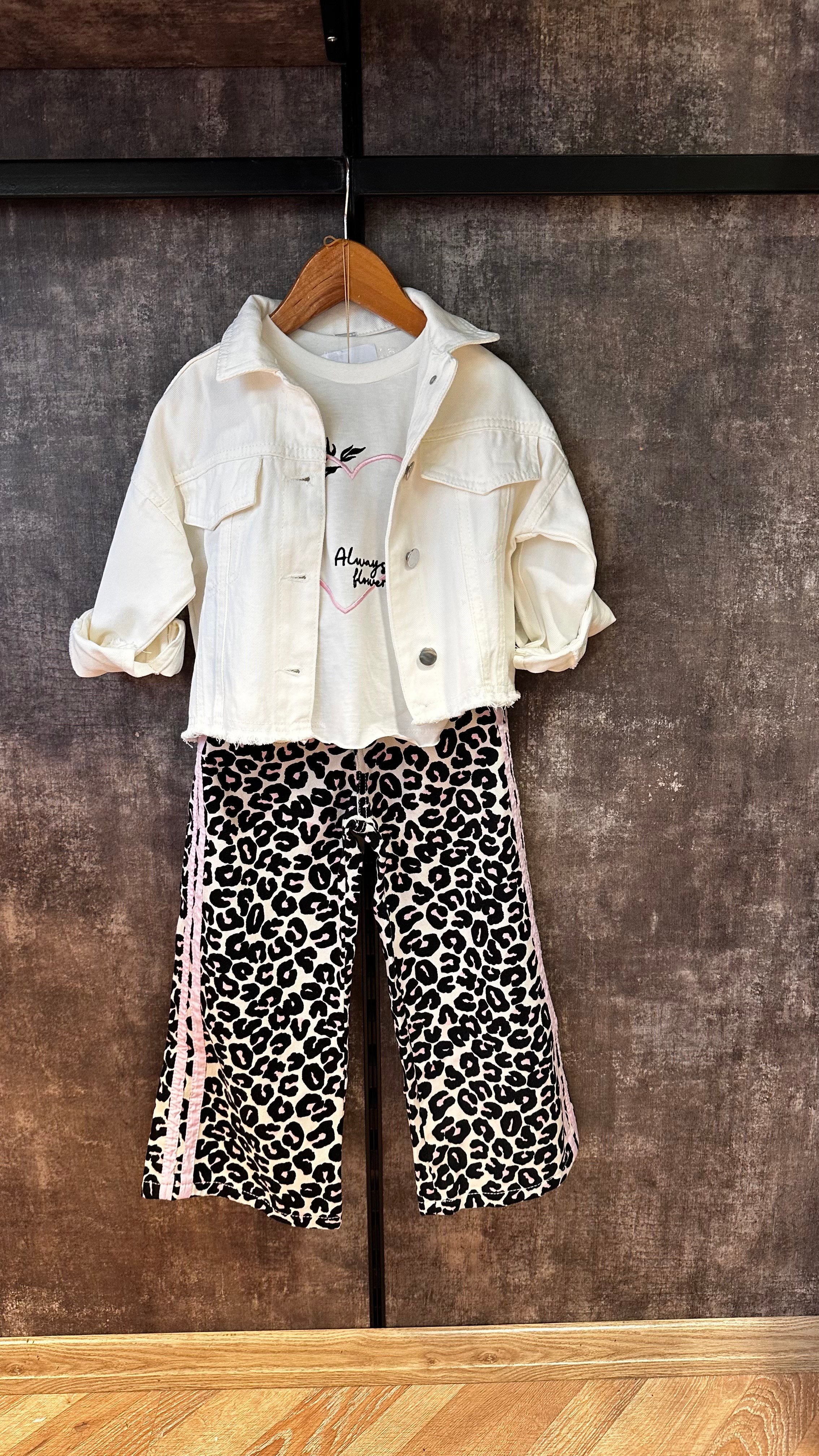 Flora Leopar PantolonÇOCUKCABUTİK