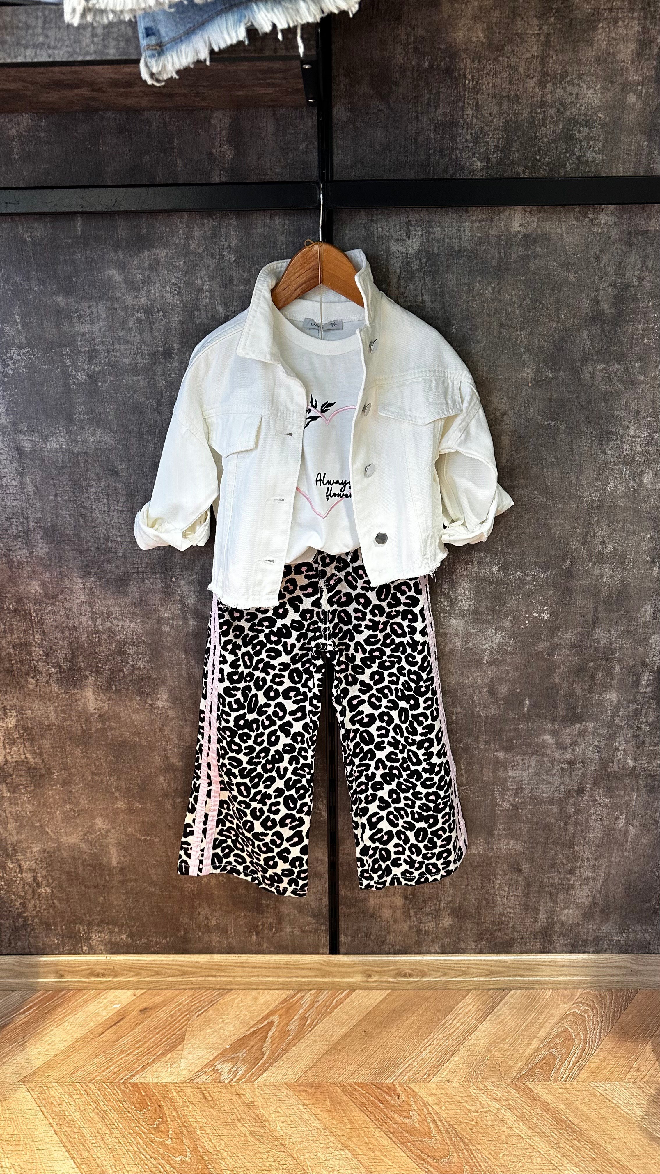 Flora Leopar PantolonÇOCUKCABUTİK