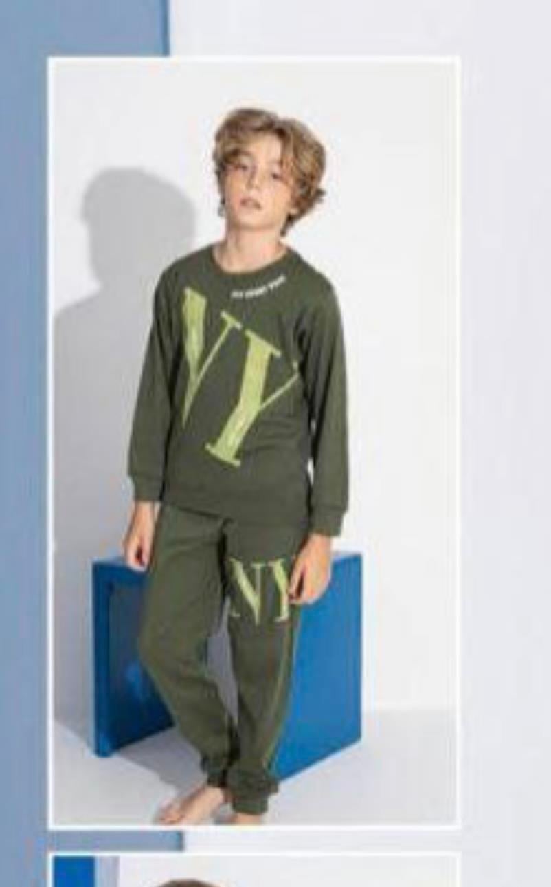 Genç NY Pijama TakımıÇOCUKCABUTİK